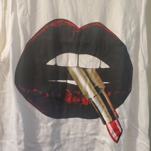 Lauren Moshi Riley Lipstick Mouth tank - Picture 6 of 8